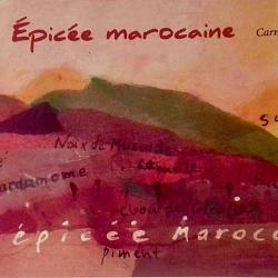 "Epicée marocaine" - 1ère de couverture